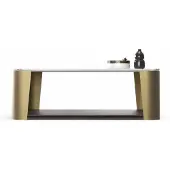 Xl Moebel Gmbh Table basse contemporaine grise en métal