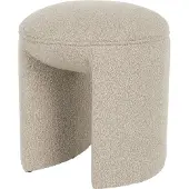 Housecraft living Stool Noxx Beige (42 x 42 x 46 cm)