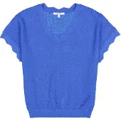 Garcia femme Pull, XL, Bleu