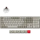 Keychron C2 Pro 8K - US Layout - Hot-Swappable Gateron Brown - Retro Keyboard