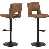 Ebuy24 Syra Tabouret de bar, marron.