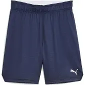 Puma Hommes, Bas de sport, teamJAWS Short réversible (L), Blanc, Bleu