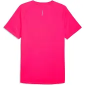 Puma Hommes, T-shirt de sport, M Run Velocity Tee (Poly) (L), Pink, Rose, L