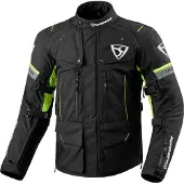 MUGENRACE T-Uno Veste Textile Noir Jaune Imperméable Taille 2XL