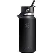 Hydroflask Wide Flex Straw-32 Oz Bottle Cap Clair 32 oz