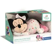 Clementoni Disney - Baby Minnie - Figurine en peluche endormie Minnie