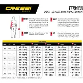 Cressi Thermic Ultraspan Swimsuit Noir 2 Femme