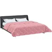 vidaXL Couette quatre saisons rembourrée rose 200 x 200 cm