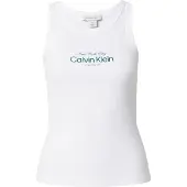 Calvin Klein Jeans Débardeur côtelé femmes - Bright White