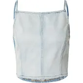 Levi's Haut 'Square Neck Tank Top' bleu clair