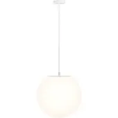 Maytoni Erda Suspension, lampe à suspendre E27 Blanc IP54 (E27)
