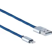 Shiverpeaks BS14-50022 Câble Lightning 2 m bleu (BS14-50022)