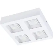 Eglo applique / plafonnier, acier, 6.3 W, blanc
