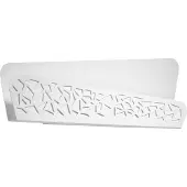 Sollux Applique ALIZA blanc 2xG9 8W acier/PVC 15x6x40cm