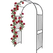 Relaxdays Arc de roses (120 cm, 44.50 cm)