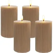 Relaxdays 4 bougies (4x)