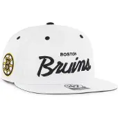 47 Nhl Boston Bruins Crosstown Pop Captain Cap Blanc