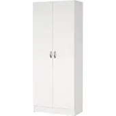 Ebuy24 Fox Armoire avec 2 portes, blanc.