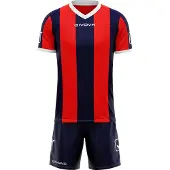 Givova Ensemble de sport bleu-rouge
