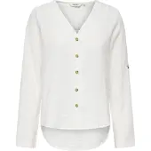 ONLY Chemisier 'ONLThyra' blanc