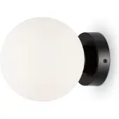Maytoni Basic form Applique, lampe murale E14 Noir mat 15cm (E14)