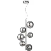 Maytoni Lampe suspendue, métal. Chrome, H 170 cm