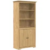 vidaXL Bibliothèque BODO Marron miel 82 x 40 x 173 cm