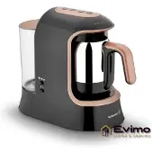 Korkmaz Machine à café turc Kahvekolik Aqua 1,2 L roségoud inox