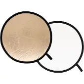 Manfrotto LL LR3006 photo studio reflector Round Bronze, White