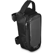 Hama Sacoche De Cadre Pour Vélo Avec Compartiment Transparent Téléphone Portable Noire