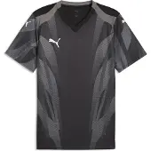 Puma Hommes, T-shirt de sport, teamFINAL Graphic+ Jersey (M), Blanc, Noir, M