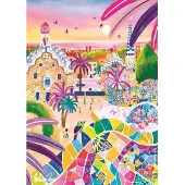 Magnolia Puzzle Park Güell - 1000 pièces jeu de pose multicolore