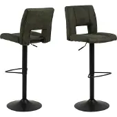 Ebuy24 Syra Tabouret de bar, vert.