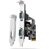 Axagon Pceas2n 2x Serie Asix A Pcie Card Argenté