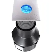 LIGHT IMPRESSIONS Deko-Light 730244 Luminaire encastré de sol Easy Square II RGB , gris argenté