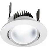 LIGHT IMPRESSIONS Deko-Light 565193 Plafonnier encastré COB 68 CCT , blanc