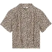 We fashion Chemisier cappuccino / noir