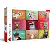 Trefl puzzle Funny cats 1500 pcs