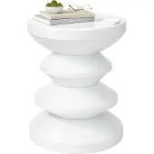 Relaxdays Table d'appoint Tab. (35 x 35 x 46 cm)