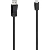 Hama 00200607 câble USB USB 2.0 0,75 m Micro-USB A USB A Noir