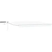 vidaXL Store électrique rétractable blanc 4 x 3 m