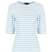 Armor Lux T-shirt CANCALE femmes - Bleu - FR 42