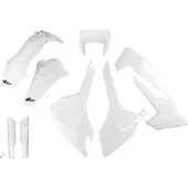 Ufo Husqvarna Te 150 19 Hukit621f@041 Plastics Kit Blanc