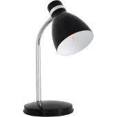 Kanlux S.A. ZARA lampe de bureau, chrome-noir, E14, 40W, IP20