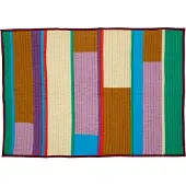 Hubsch - Pavilion Plaid Block Burgundy/Multi