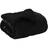 vidaXL Couette toutes saisons rembourrée noire 240 x 260 cm