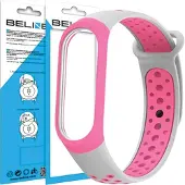 Beline Mi Band 3/4 Design Rose-Gris/Pink-Gray