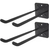 Macleans lot de 2 supports muraux pour outils roues échelle vélo acier charge max. 70kg