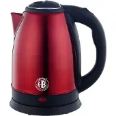 Herzberg HG-5011RED: Bouilloire électrique 1.8L 1500W en acier inoxydable - Rouge