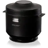 Cloer Cuiseur à riz 6830, 1 litre, avec couvercle vapeur, fonction de maintien au chaud, et cuve intérieure antiadhésive